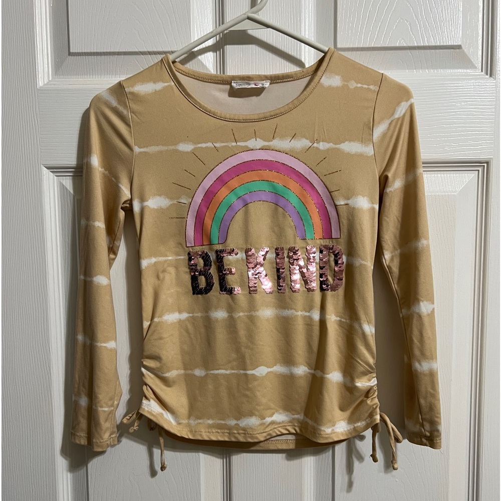 Be Kind Sequin Long Sleeve Top